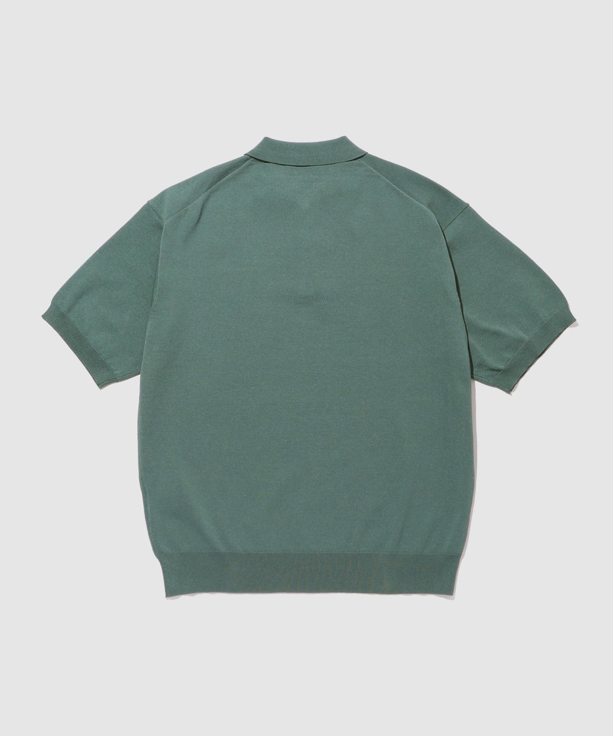 URBAN COLLECTION オーバーサイズ ハイゲージ ニットポロシャツ メンズ