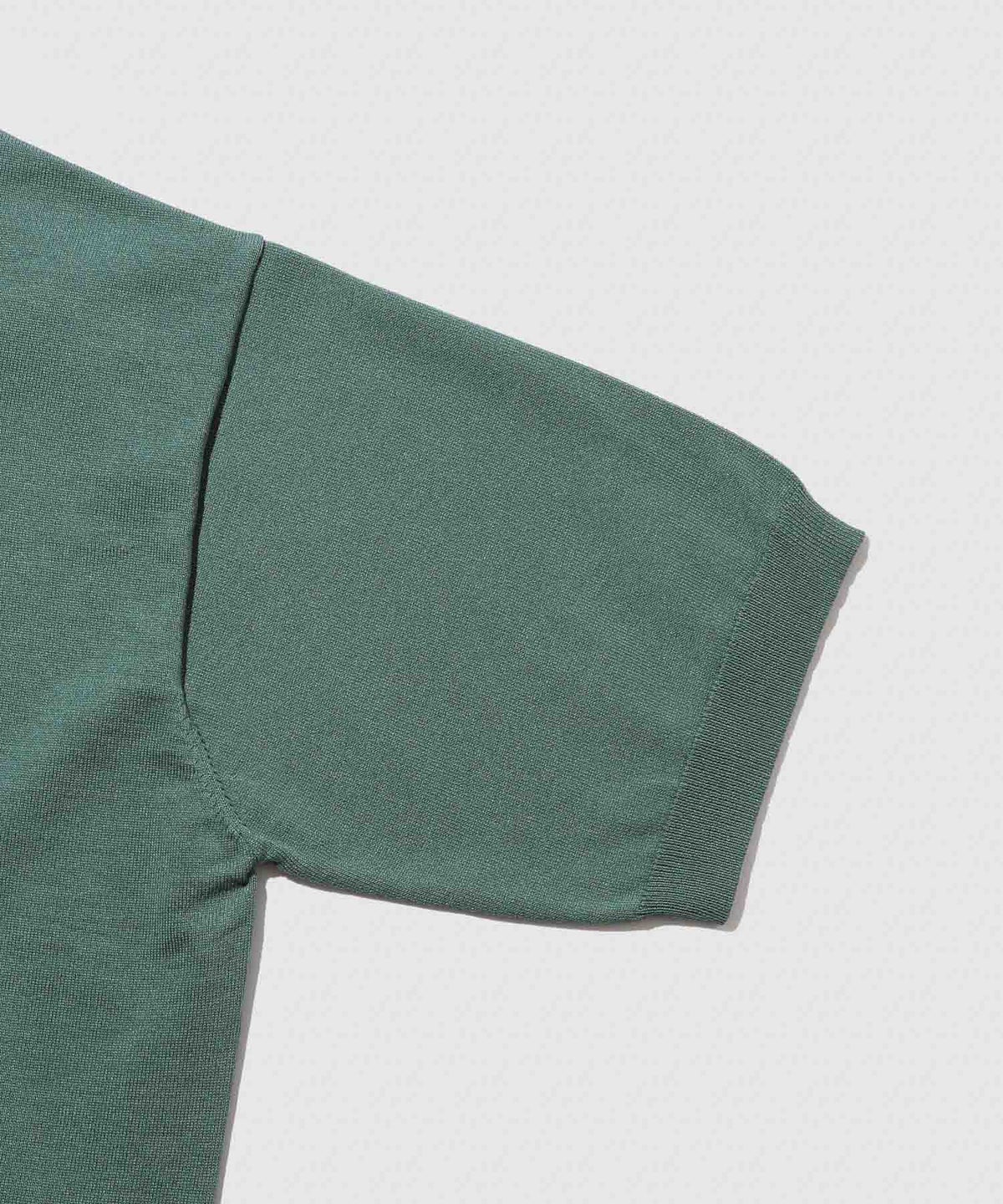 URBAN COLLECTION オーバーサイズ ハイゲージ ニットポロシャツ メンズ