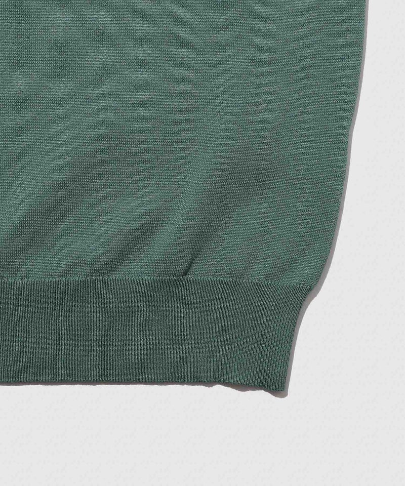 URBAN COLLECTION オーバーサイズ ハイゲージ ニットポロシャツ メンズ商品画像-7