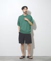 URBAN COLLECTION  オーバーサイズ ハイゲージ ニットポロシャツ メンズ商品サムネイル-9