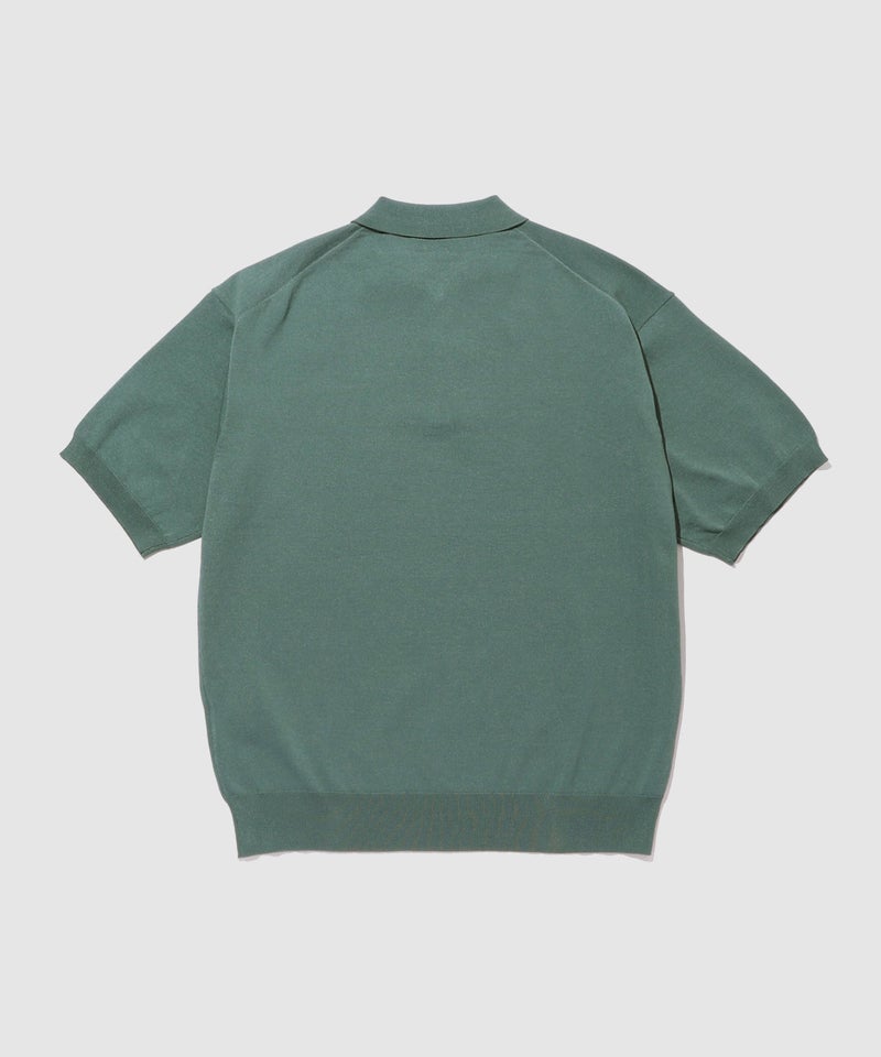 URBAN COLLECTION  オーバーサイズ ハイゲージ ニットポロシャツ メンズ商品画像-14