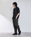 URBAN COLLECTION  エアリネン カラミ織りワイドパンツ メンズ商品サムネイル-8