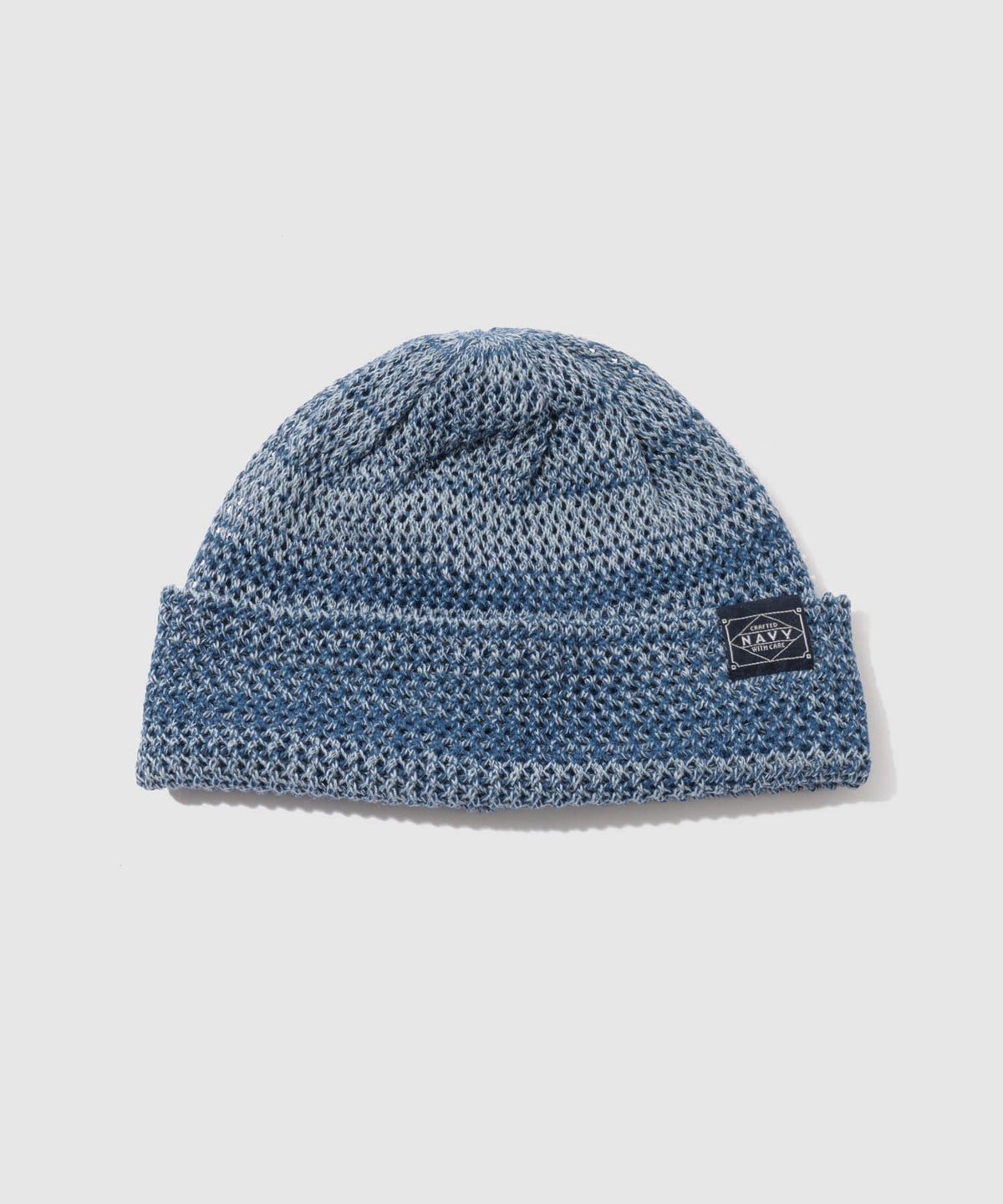 NAVY 綿麻メッシュビーニー メンズ