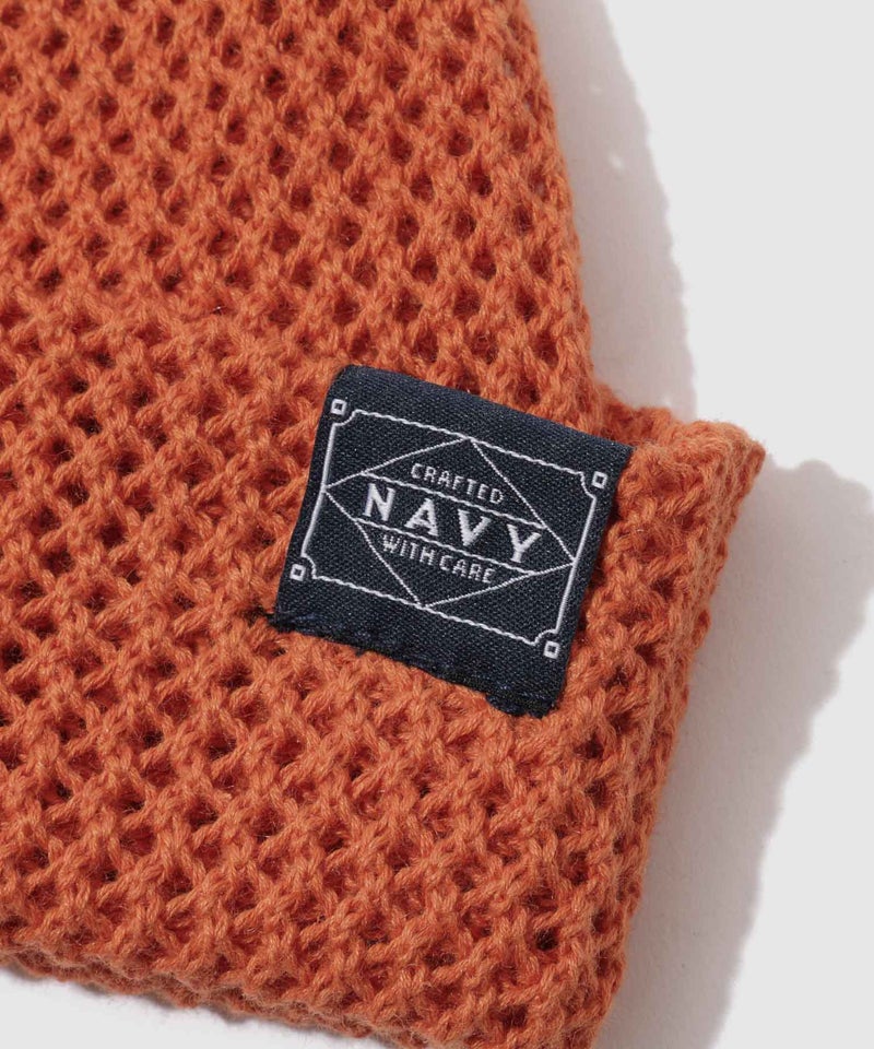 NAVY  綿麻メッシュビーニー メンズ商品画像-6