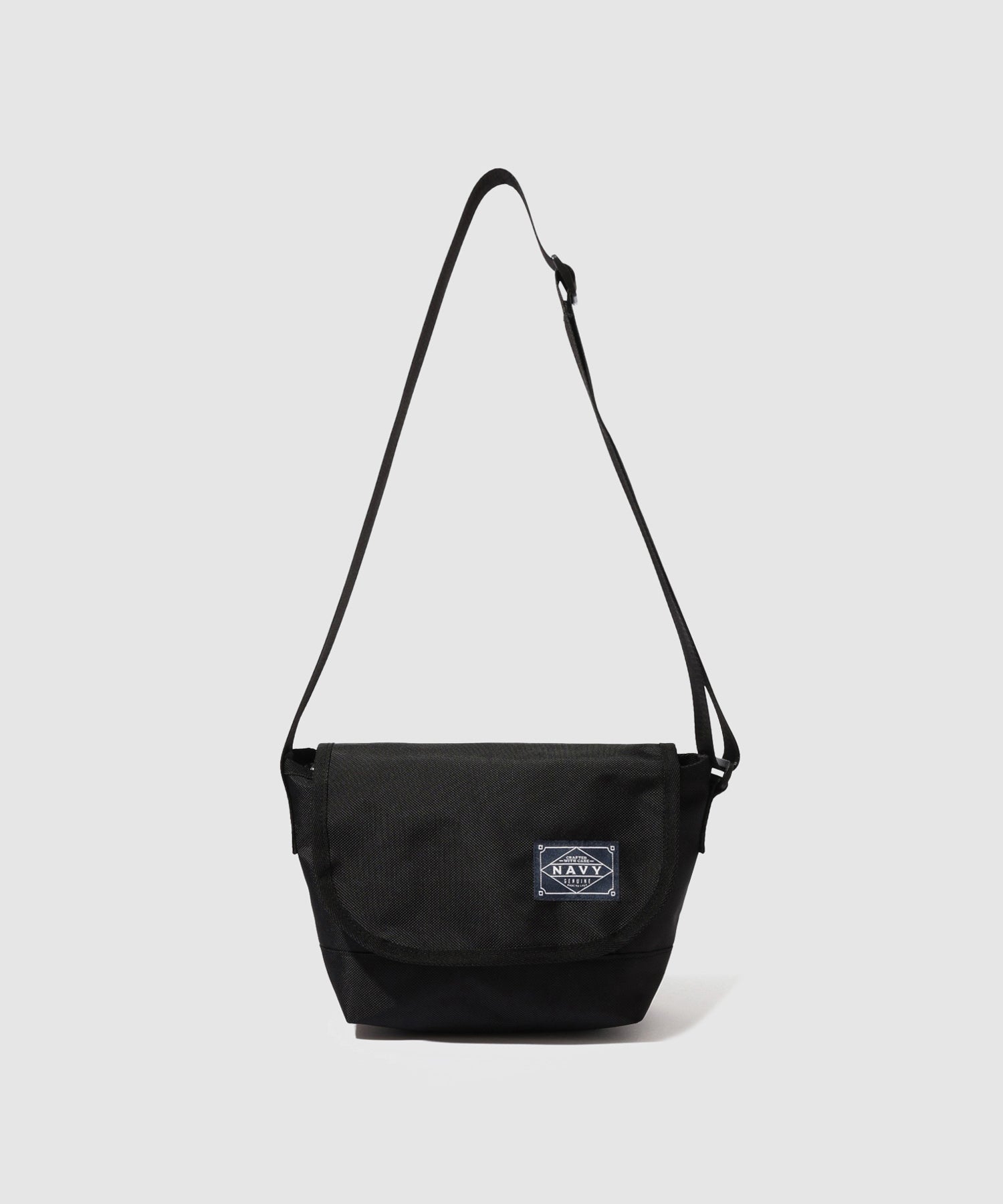 NAVY フラップミニショルダーバッグ
