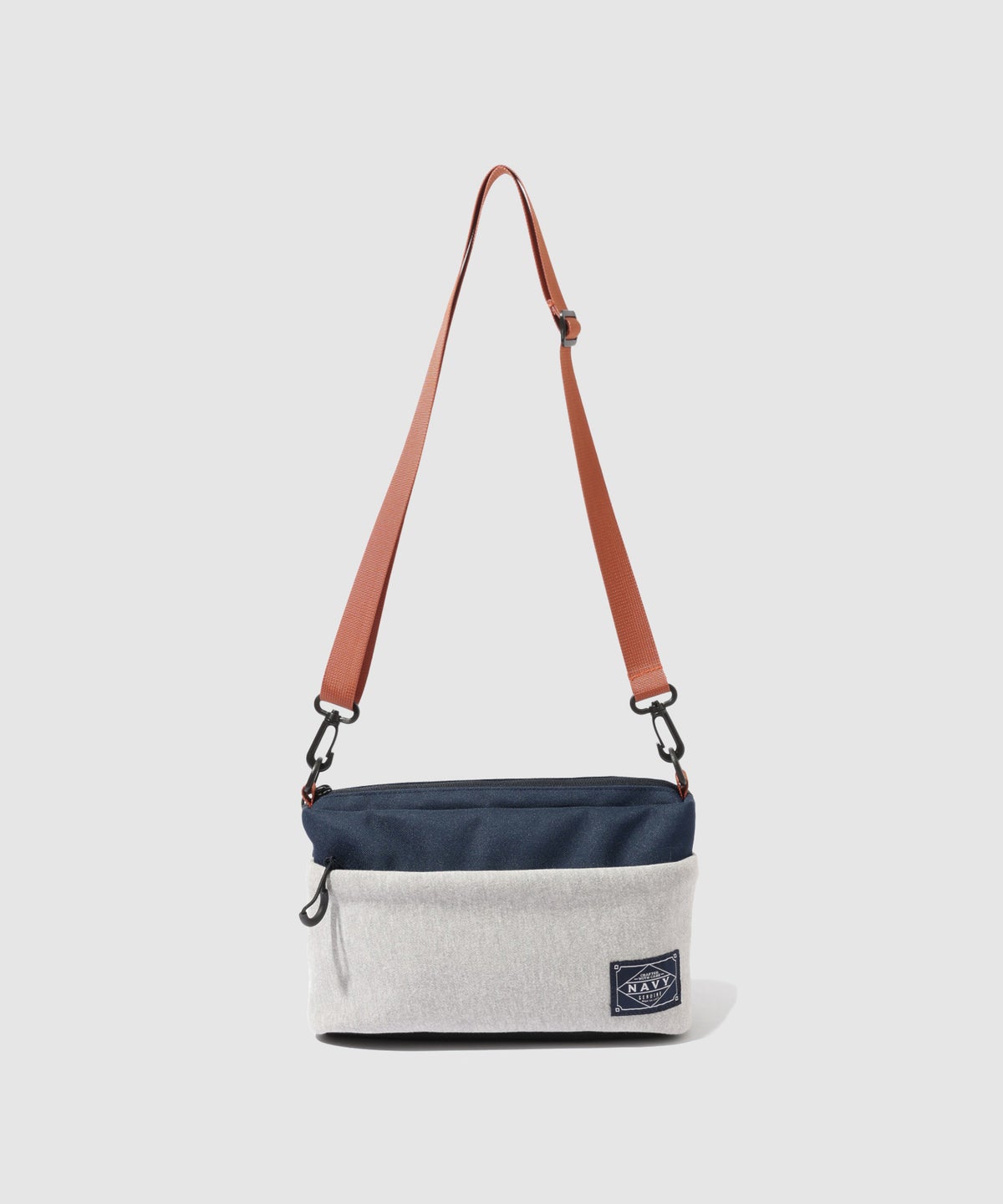 NAVY 切替ショルダーバッグ