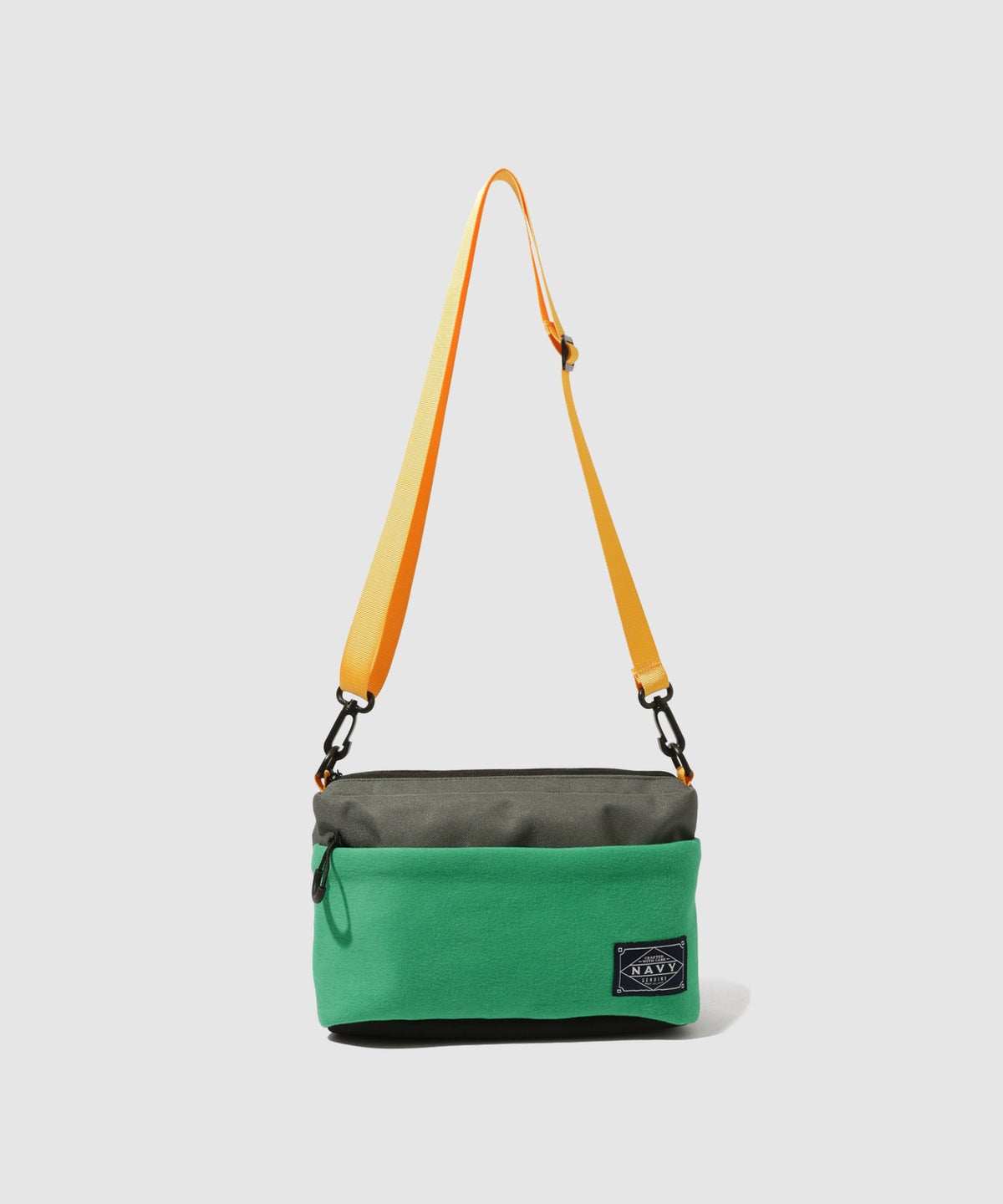 NAVY 切替ショルダーバッグ