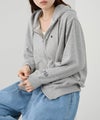 POLO BCS  プレイヤー刺繍 クロップド ジップアップパーカー レディース商品サムネイル-2