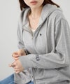 POLO BCS プレイヤー刺繍 クロップド ジップアップパーカー レディース商品サムネイル-9