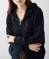 POLO BCS プレイヤー刺繍 クロップド ジップアップパーカー レディース商品サムネイル-13