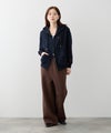 POLO BCS プレイヤー刺繍 クロップド ジップアップパーカー レディース商品サムネイル-14