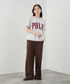 POLO BCS  フロントロゴ ツイルワッペン クロップドTシャツ レディース メール便 対応商品商品サムネイル-12