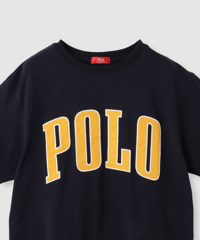 POLO BCS  フロントロゴ ツイルワッペン クロップドTシャツ レディース メール便 対応商品商品画像-20