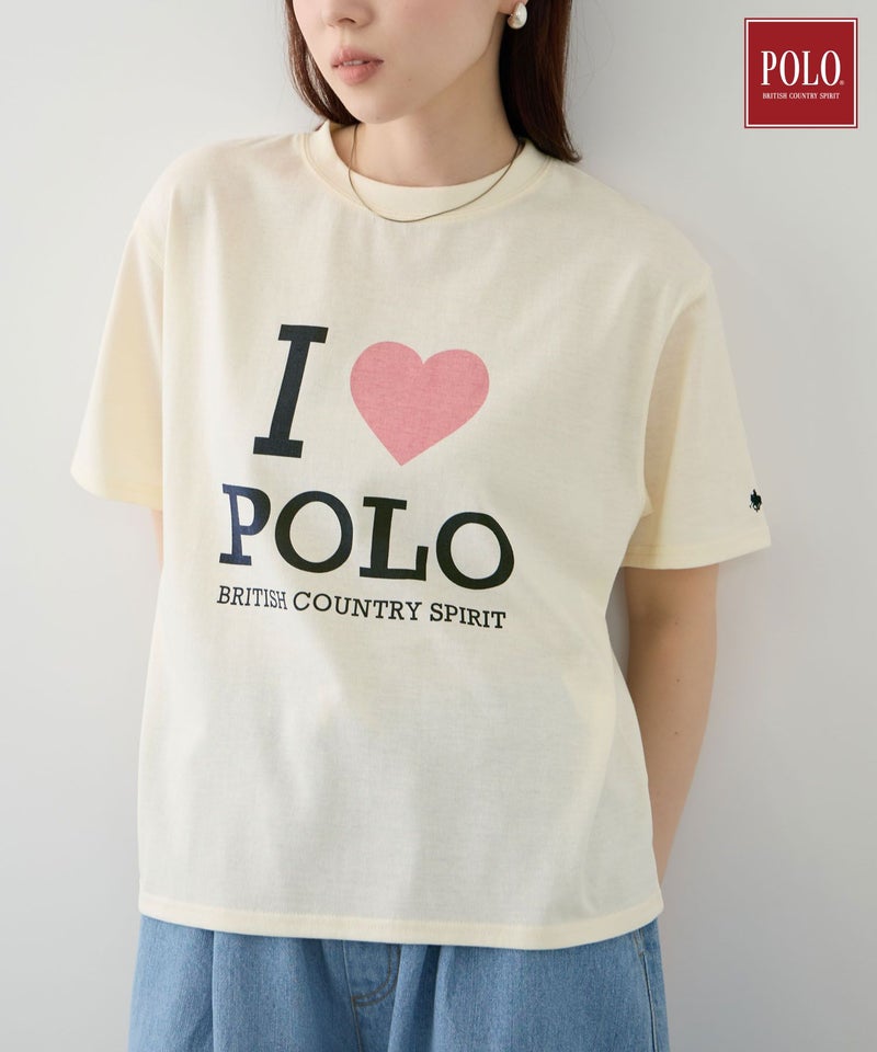 POLO BCS  I LOVE POLO プリントTシャツ レディース メール便 対応商品商品画像-1