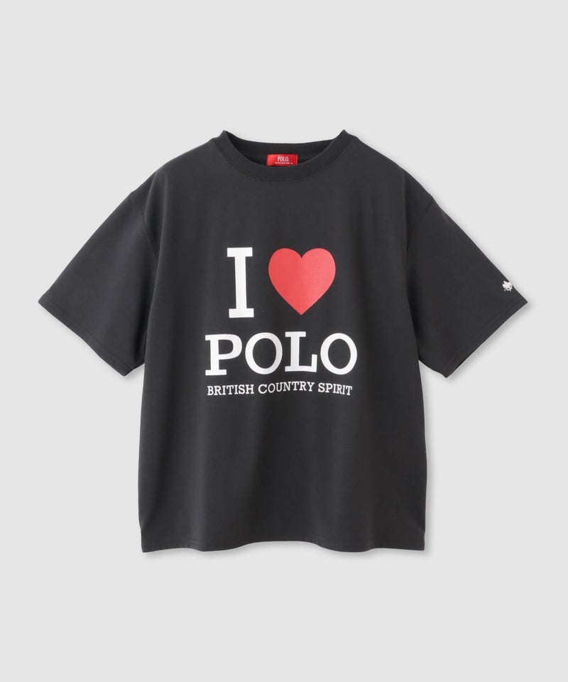 POLO BCS I LOVE POLO プリントTシャツ レディース メール便 対応商品商品画像-2