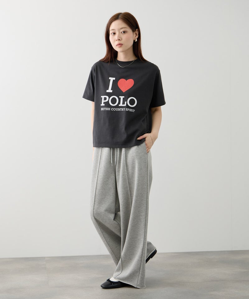 POLO BCS I LOVE POLO プリントTシャツ レディース メール便 対応商品商品画像-6