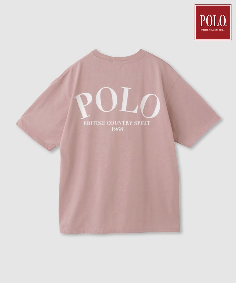 POLO BCS バックプリントオーバーサイズTシャツ レディース メール便 対応商品商品画像-1