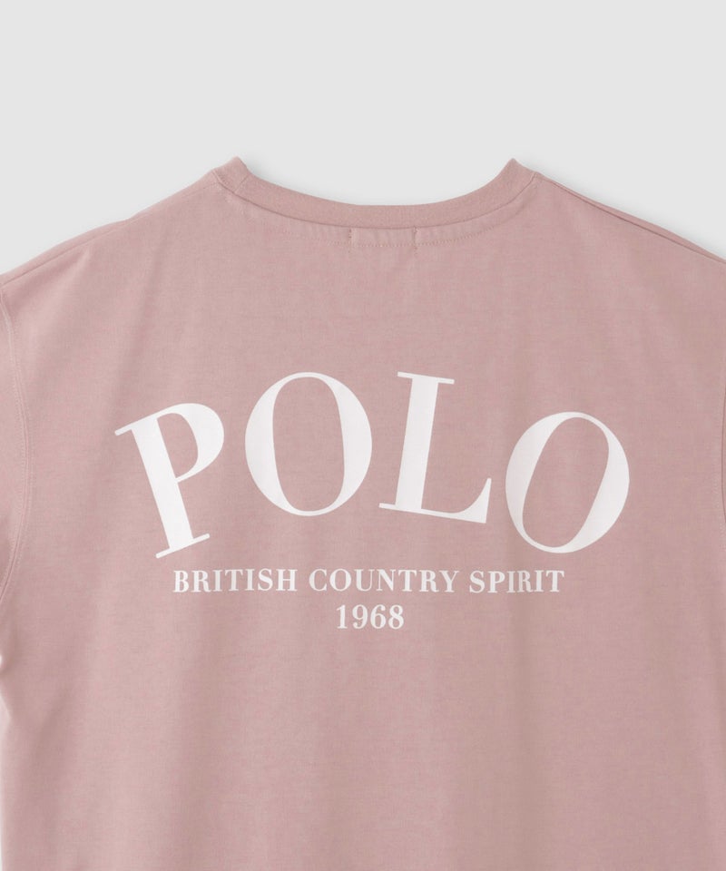 POLO BCS バックプリントオーバーサイズTシャツ レディース メール便 対応商品商品画像-5