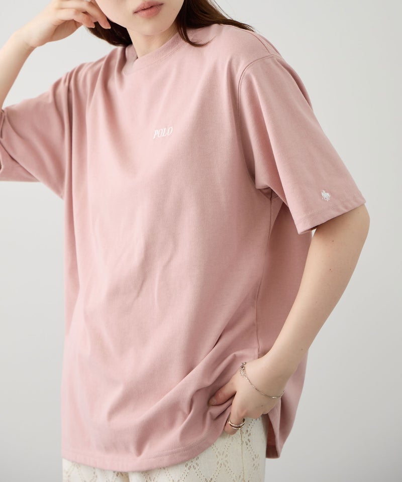 POLO BCS  バックプリントオーバーサイズTシャツ レディース メール便 対応商品商品画像-5