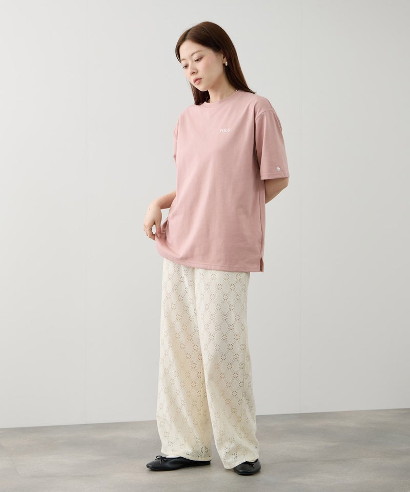 POLO BCS  バックプリントオーバーサイズTシャツ レディース メール便 対応商品商品画像-6