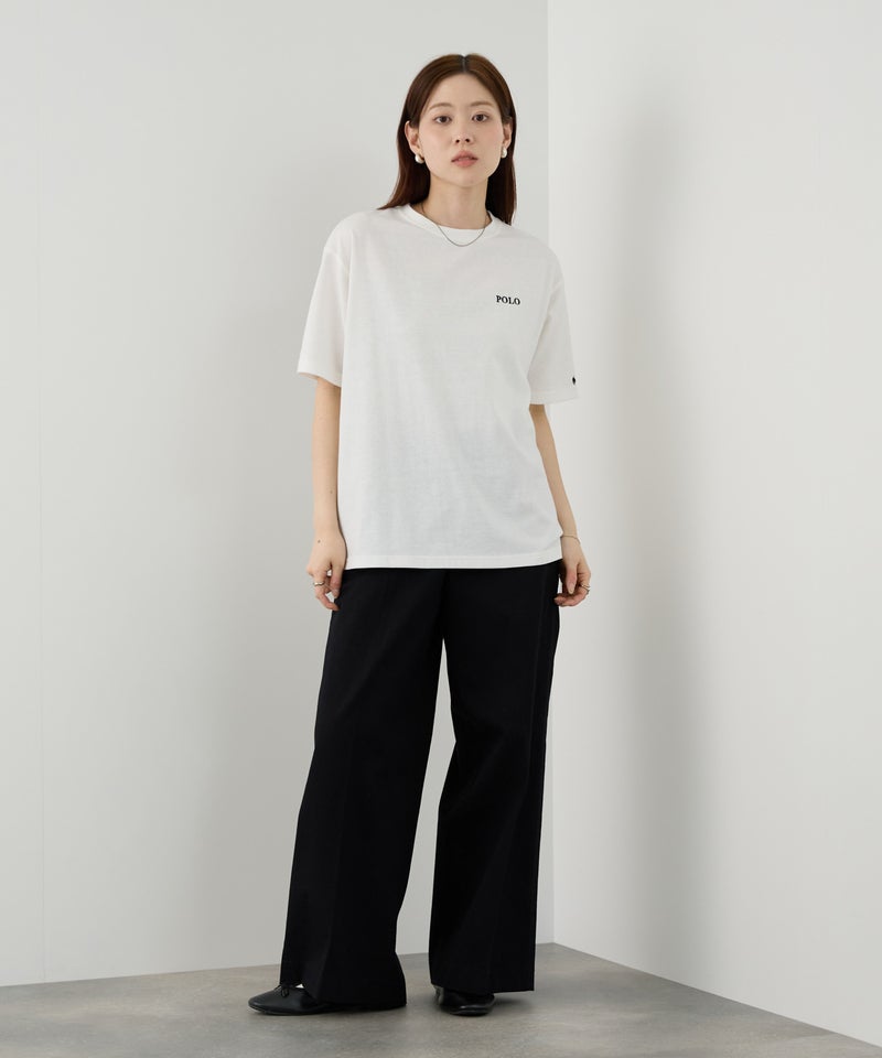 POLO BCS バックプリントオーバーサイズTシャツ レディース メール便 対応商品商品画像-11