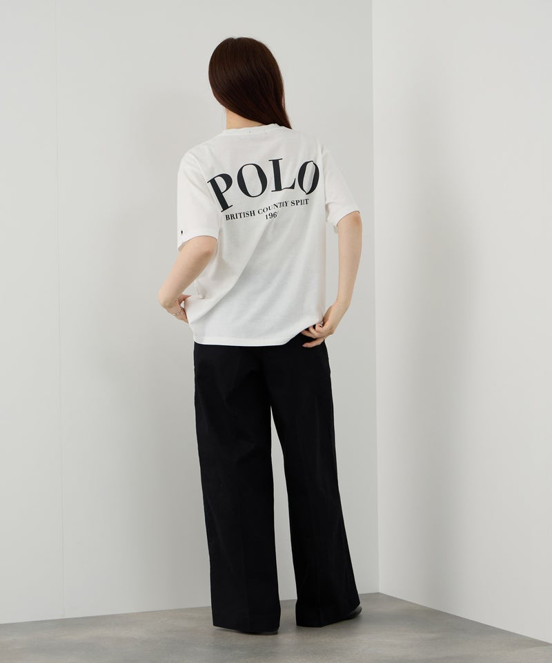 POLO BCS  バックプリントオーバーサイズTシャツ レディース メール便 対応商品商品画像-12