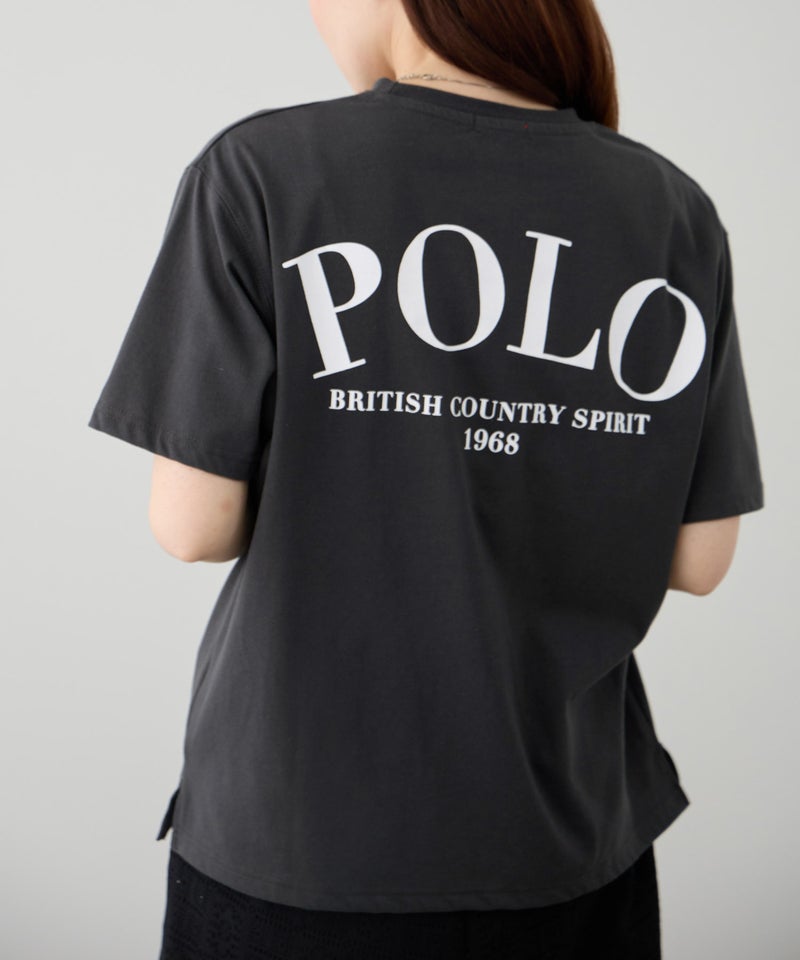POLO BCS  バックプリントオーバーサイズTシャツ レディース メール便 対応商品商品画像-14