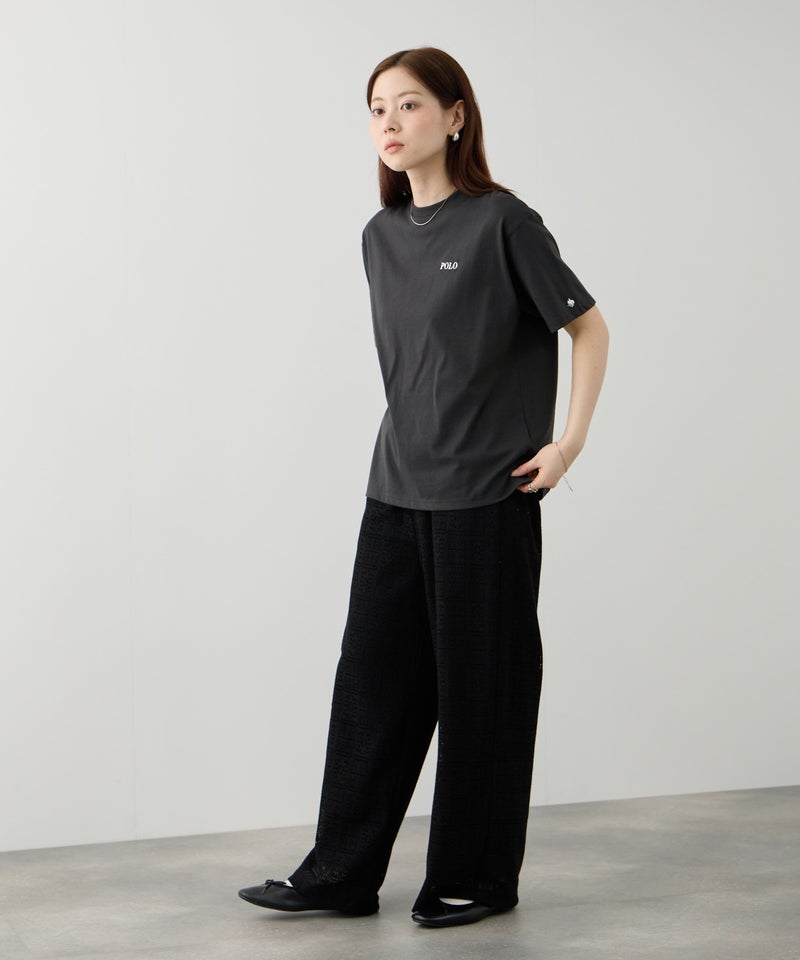 POLO BCS バックプリントオーバーサイズTシャツ レディース メール便 対応商品商品画像-16