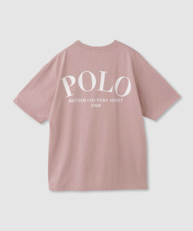 POLO BCS バックプリントオーバーサイズTシャツ レディース メール便 対応商品商品画像-18