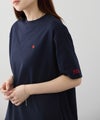 POLO BCS プレイヤー刺繍 チュールフェイクレイヤード オーバーサイズTシャツ レディース メール便 対応商品商品サムネイル-4