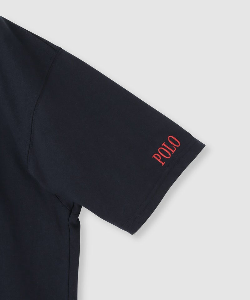 POLO BCS プレイヤー刺繍 チュールフェイクレイヤード オーバーサイズTシャツ レディース メール便 対応商品商品画像-6