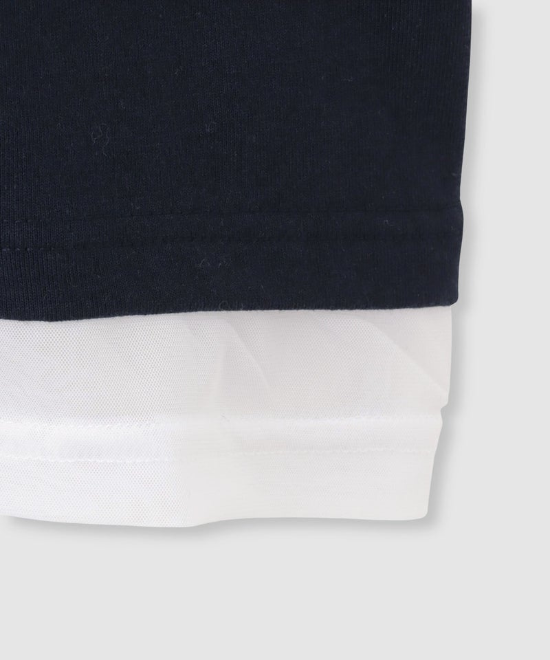 POLO BCS  プレイヤー刺繍 チュールフェイクレイヤード オーバーサイズTシャツ レディース メール便 対応商品商品画像-7