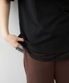POLO BCS プレイヤー刺繍 チュールフェイクレイヤード オーバーサイズTシャツ レディース メール便 対応商品商品サムネイル-10