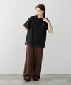 POLO BCS プレイヤー刺繍 チュールフェイクレイヤード オーバーサイズTシャツ レディース メール便 対応商品商品サムネイル-11