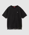 POLO BCS プレイヤー刺繍 チュールフェイクレイヤード オーバーサイズTシャツ レディース メール便 対応商品商品サムネイル-16