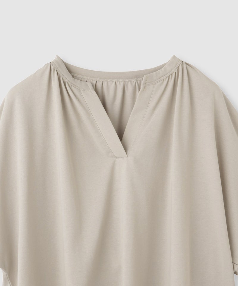 Idnes シルケット バックギャザースキッパーカットソー レディース メール便 対応商品商品画像-20