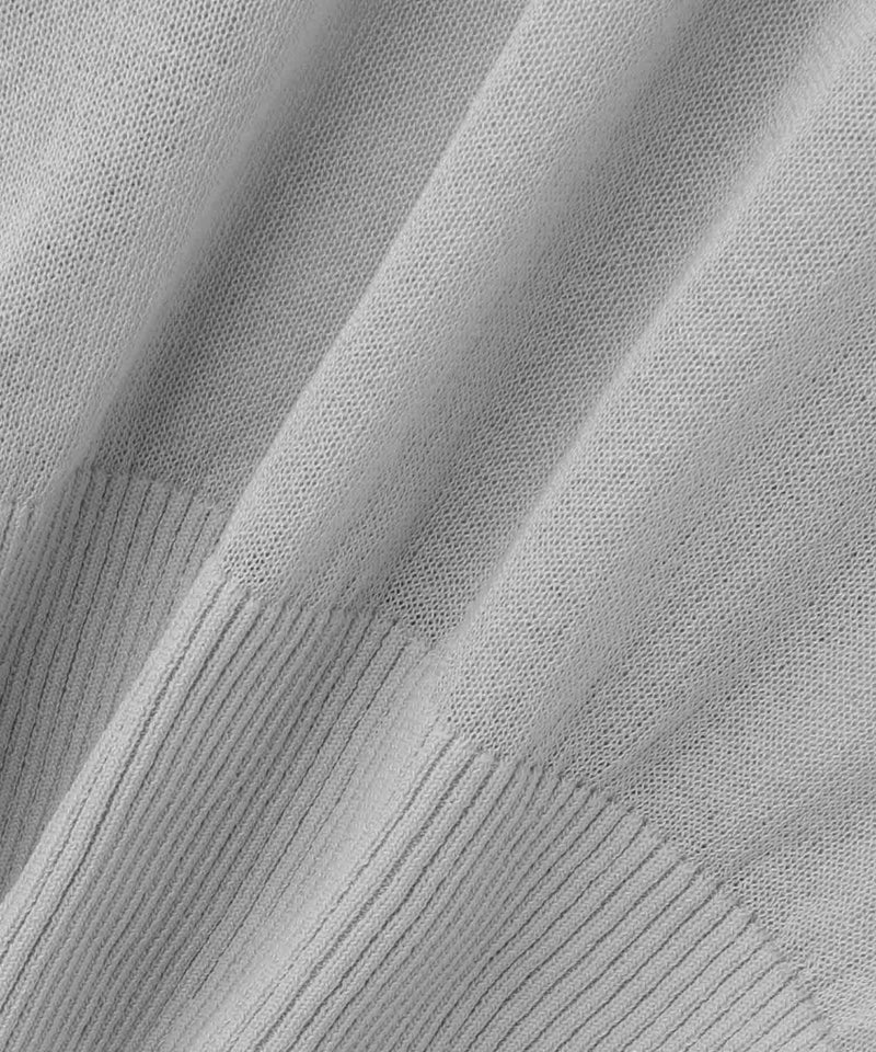 Idnes ウォッシャブルシアーハイゲージニットパーカー レディース商品画像-23