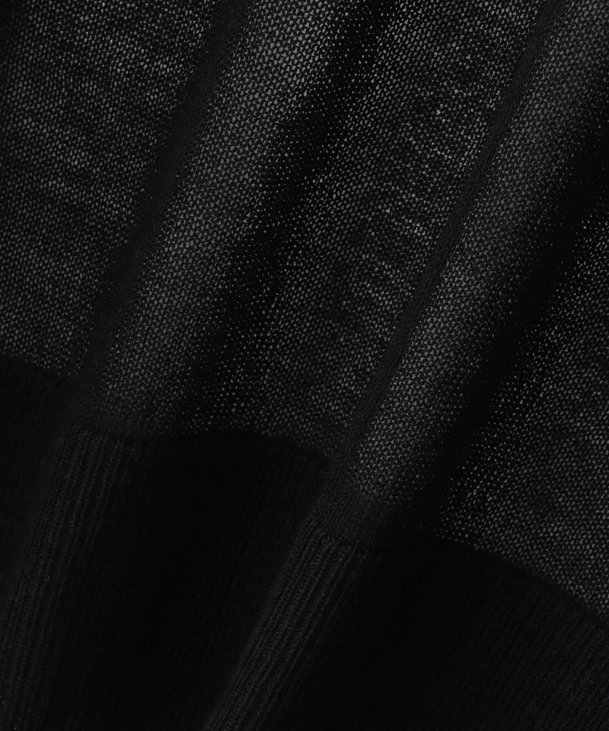 Idnes ウォッシャブルシアーハイゲージニットカーディガン レディース