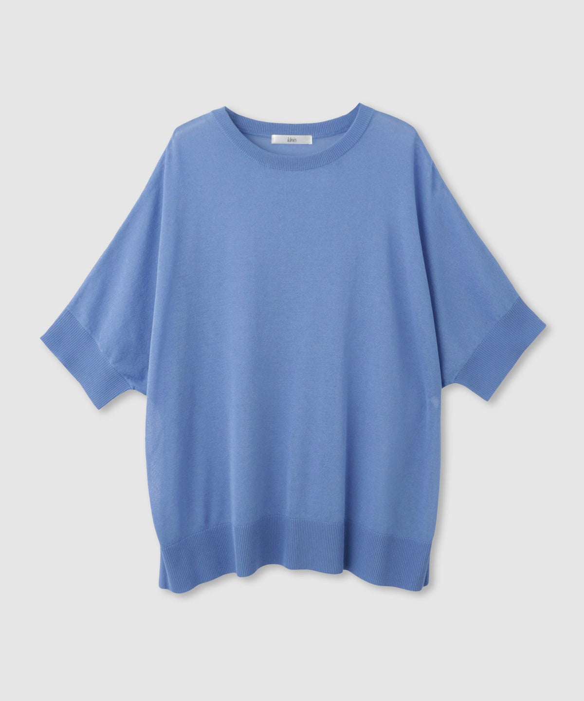 Idnes ウォッシャブルハイゲージニットプルオーバー レディース