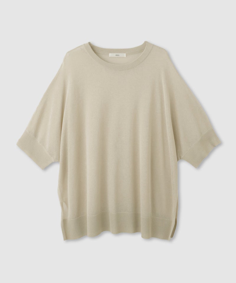 Idnes ウォッシャブルハイゲージニットプルオーバー レディース商品画像-4