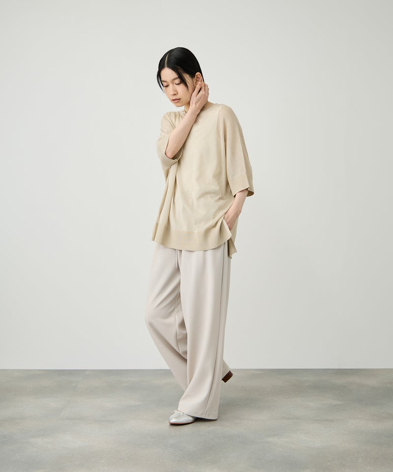 Idnes  ウォッシャブルハイゲージニットプルオーバー レディース商品画像-17