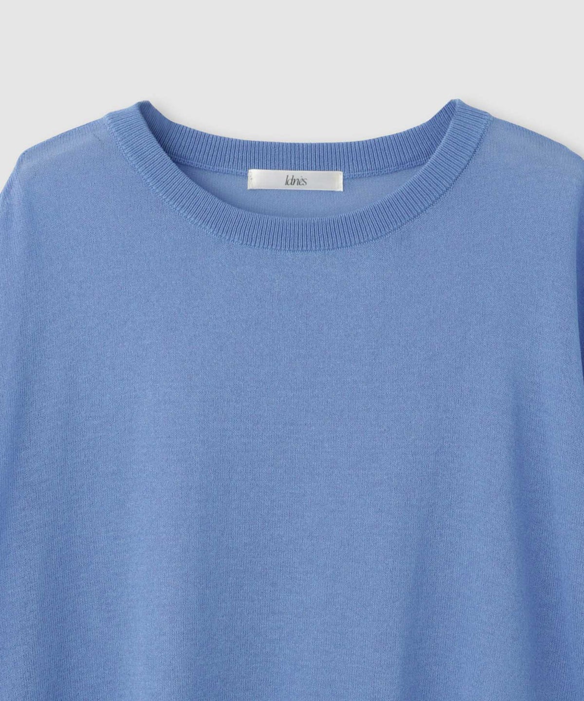 Idnes ウォッシャブルハイゲージニットプルオーバー レディース