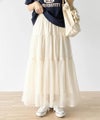 Classical Elf【キッズ】 親子お揃い リンクコーデできちゃう！チュールティアードスカート商品サムネイル-3