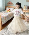 Classical Elf【キッズ】 親子お揃い リンクコーデできちゃう!チュールティアードスカート商品サムネイル-13