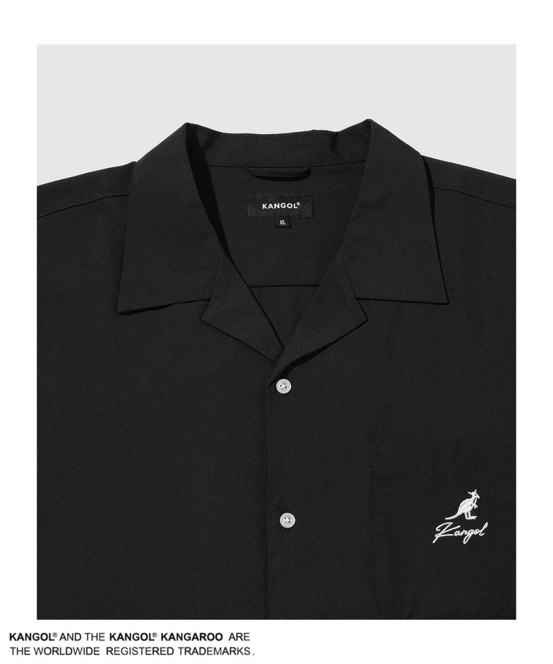 KANGOL フェイクレイヤード オープンカラー シャツ メンズ商品画像-4