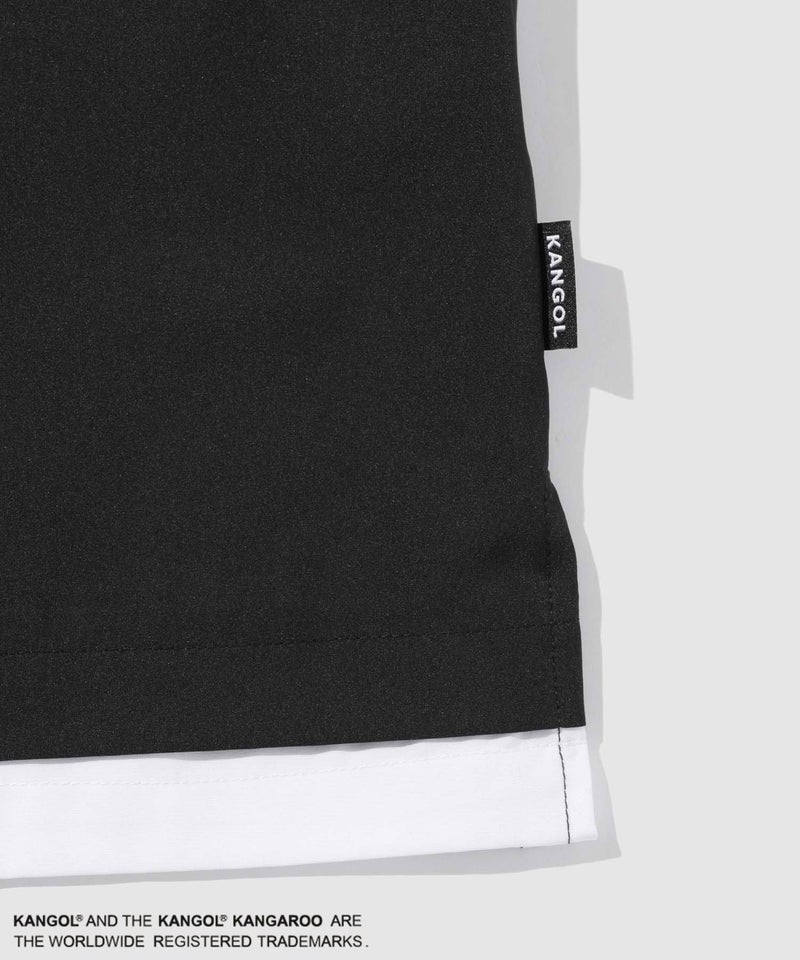 KANGOL フェイクレイヤード オープンカラー シャツ メンズ商品画像-5
