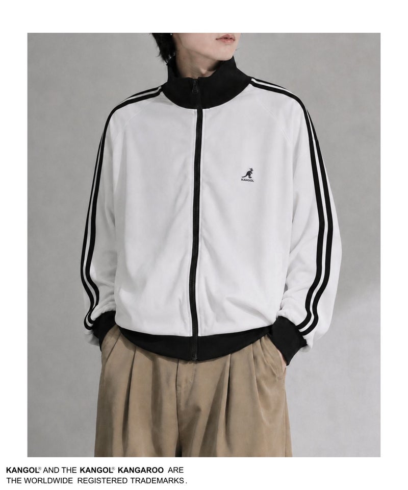 KANGOL 刺繍トラックジャケット メンズ商品画像-1