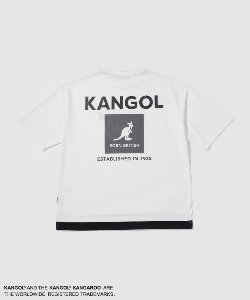 KANGOL バックプリント フェイクレイヤード Tシャツ メンズ メール便 対応商品商品画像-1