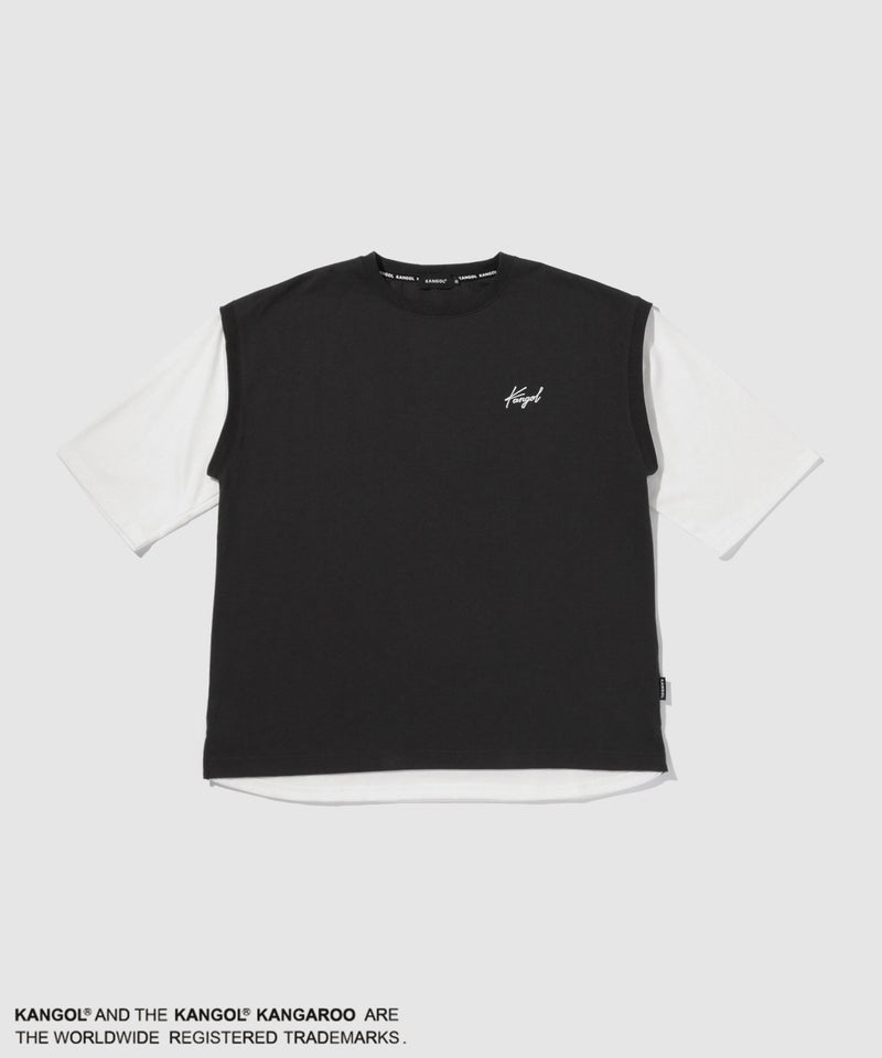 KANGOL  フェイクレイヤードTシャツ メンズ メール便 対応商品商品画像-4