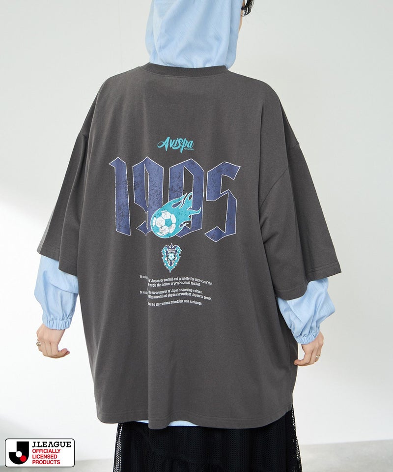 アビスパ福岡 デザインTシャツ/Jリーグ AVISPA FUKUOKA メンズ メール便 対応商品商品画像-3